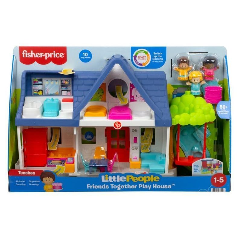 Little People Casita De Los Amigos Fishe Price En Español-0