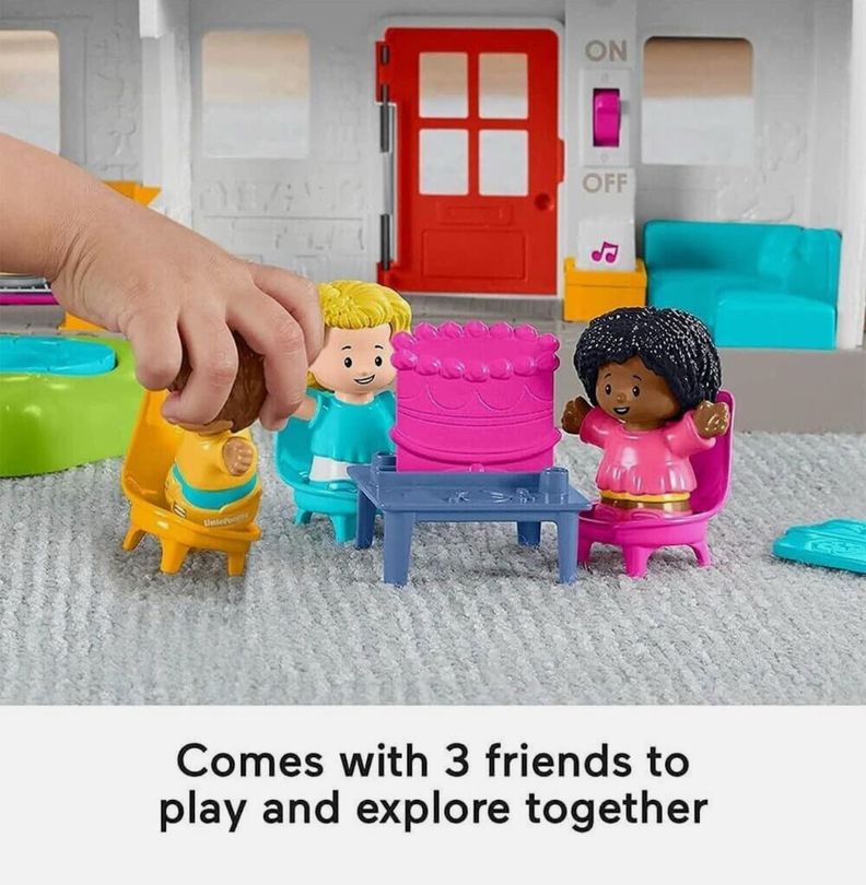 Little People Casita De Los Amigos Fishe Price En Español-2