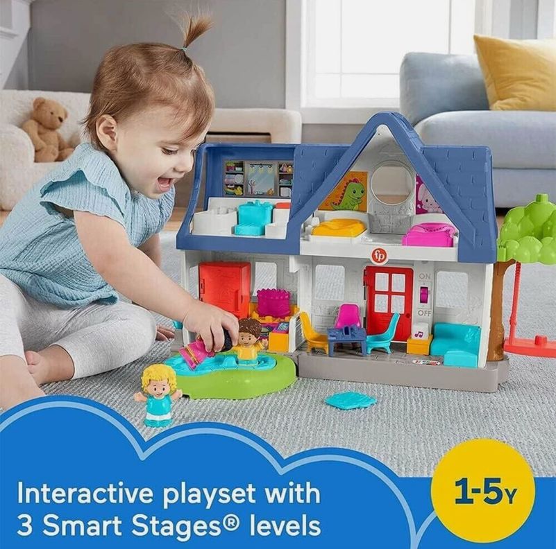 Little People Casita De Los Amigos Fishe Price En Español-3