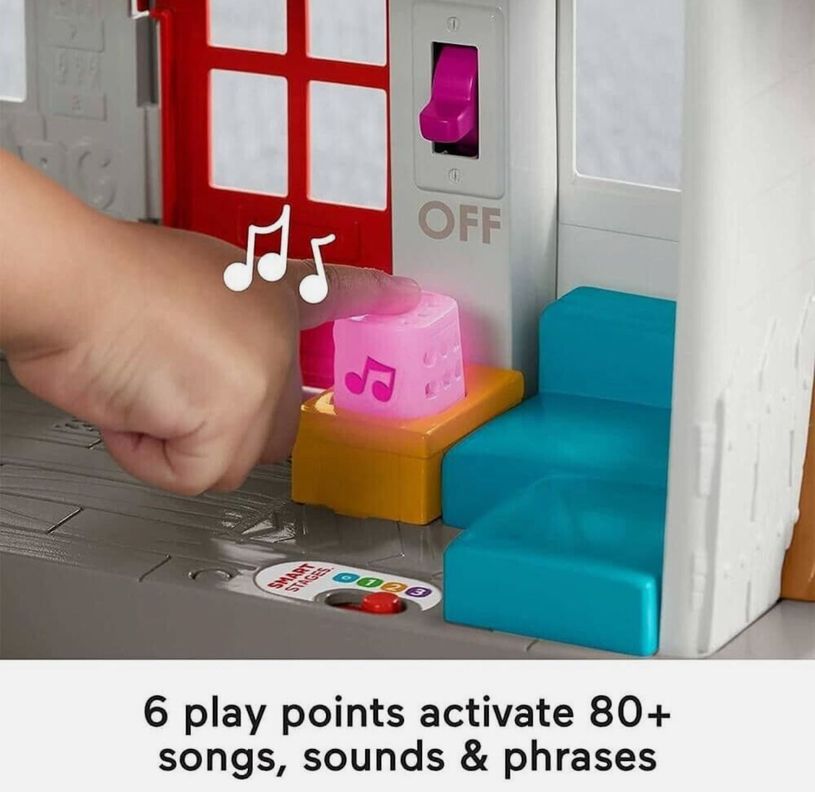 Little People Casita De Los Amigos Fishe Price En Español-4