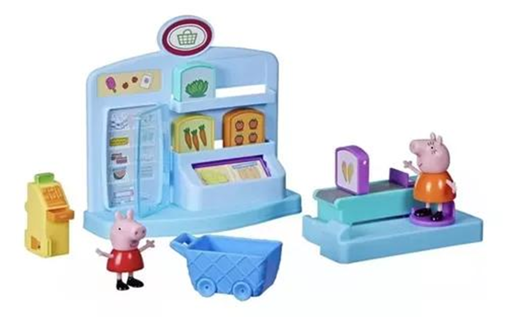 Peppa Pig Y Sus Amigos Muñecas Peppa Pig Supermercado-0