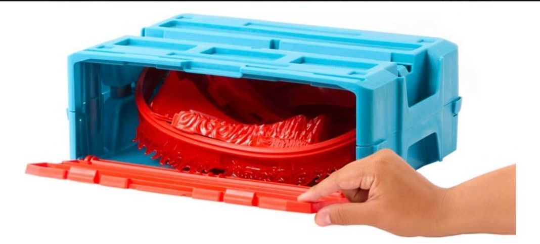 Hot Wheels Pista De Juguete Caja De Acrobacias Llamas 4en1-2