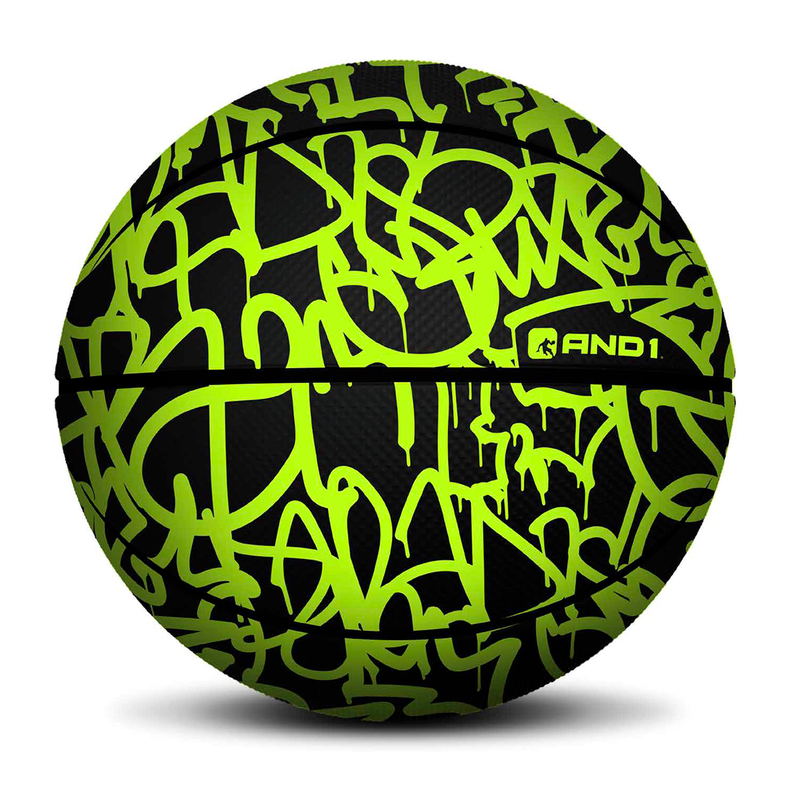Balón And1 Xcelerate Graffiti Basketball Amarillo-0