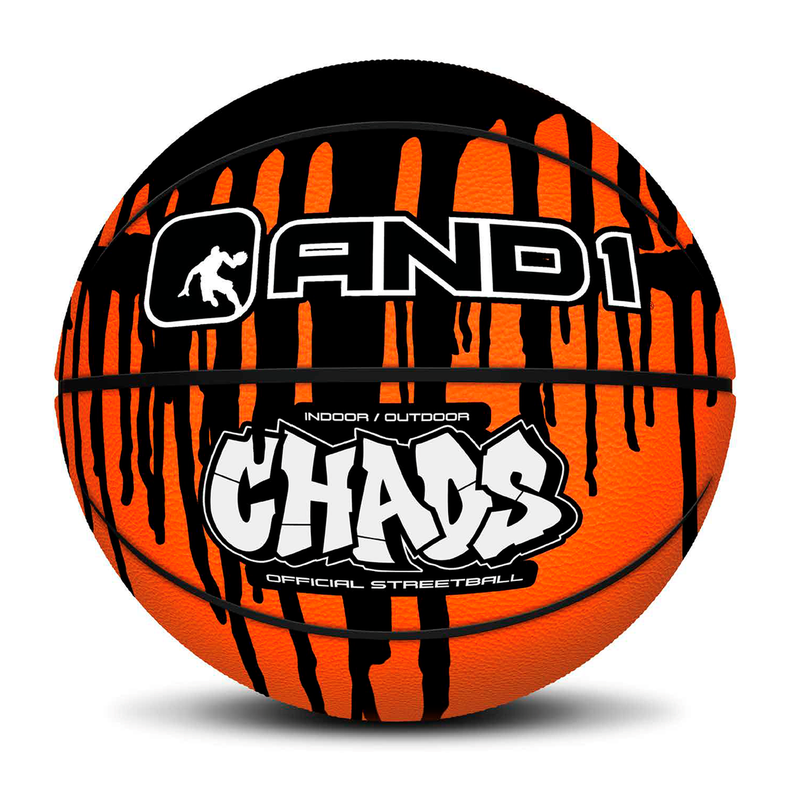 Balón N° 6 And1 Chaos Basketball Naranjo-0