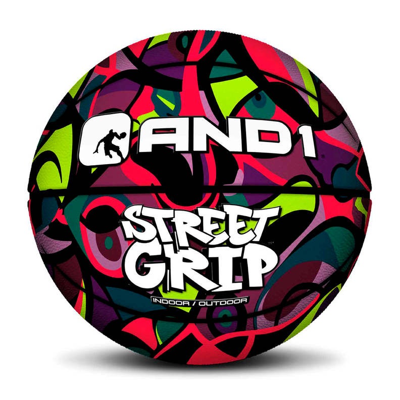 Balón de cuero And1 Street Grip Basketball Multicolor-0