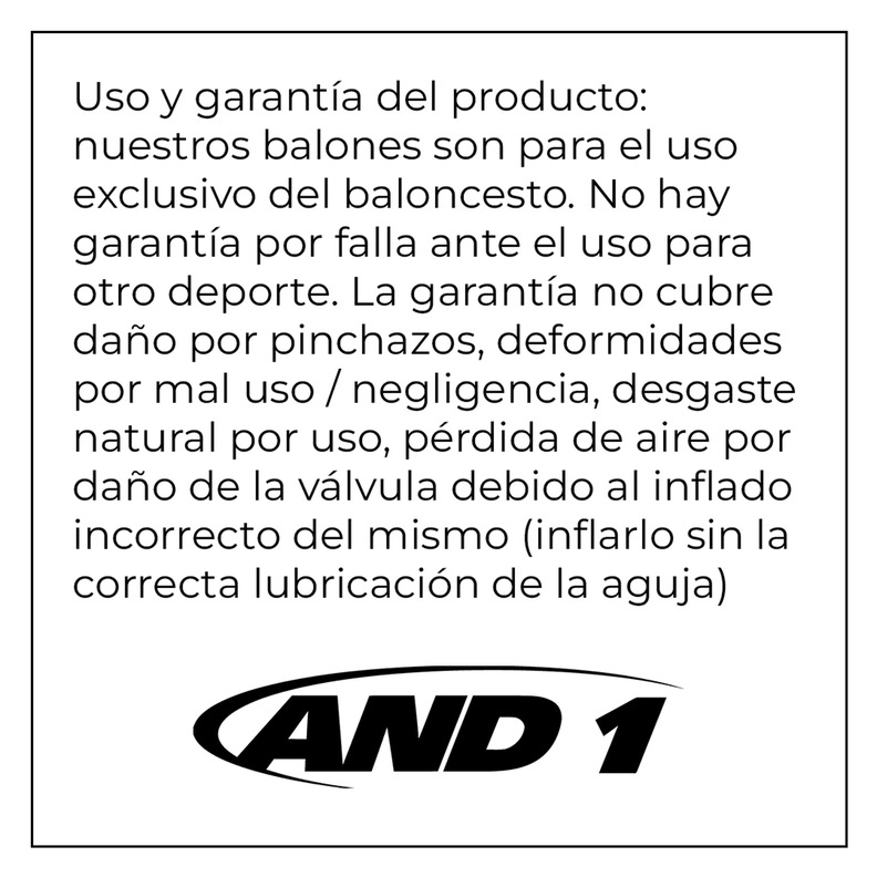 Balón de cuero And1 Street Grip Basketball Multicolor-1