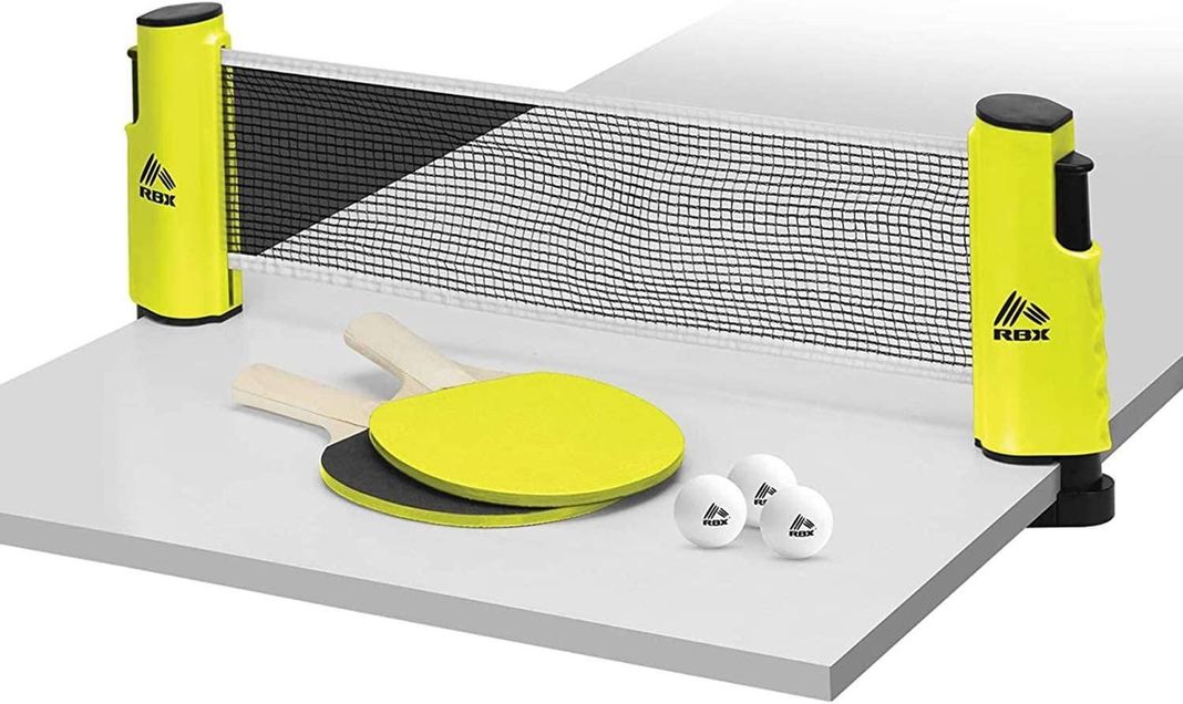 Set De Ping Pong / Tenis De Mesa Portatil-2