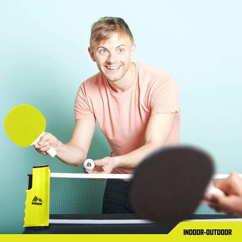 Set De Ping Pong / Tenis De Mesa Portatil-3