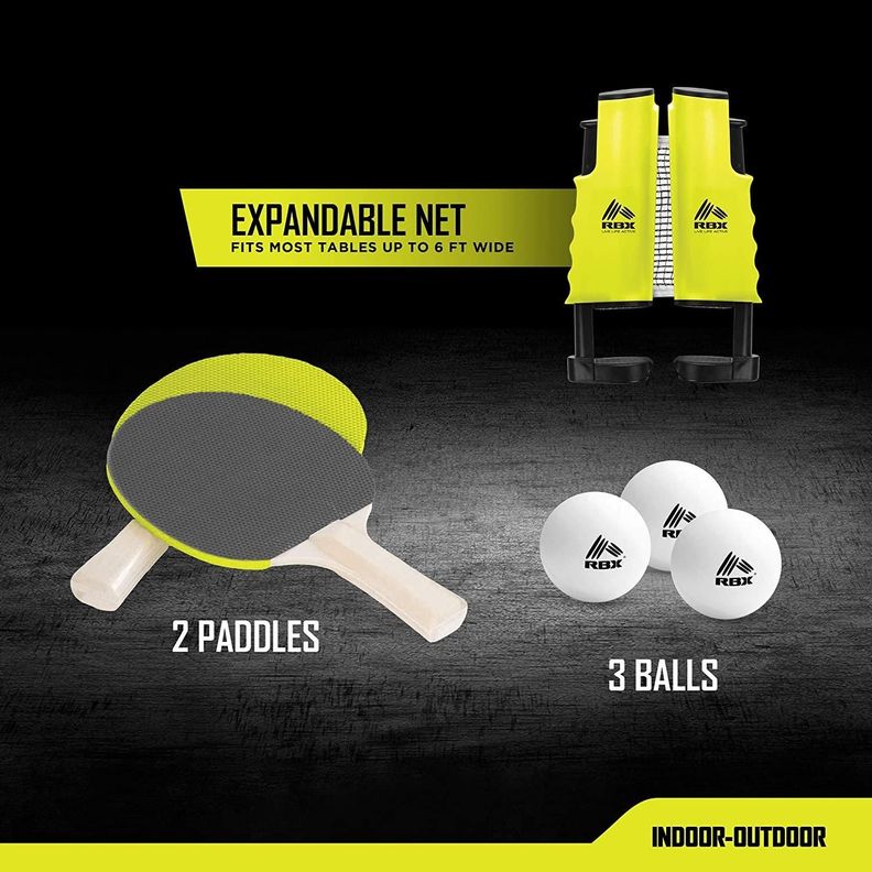 Set De Ping Pong / Tenis De Mesa Portatil-1