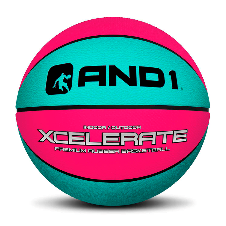 Balón N°6 And1 Xcelerate Basketball celeste-0