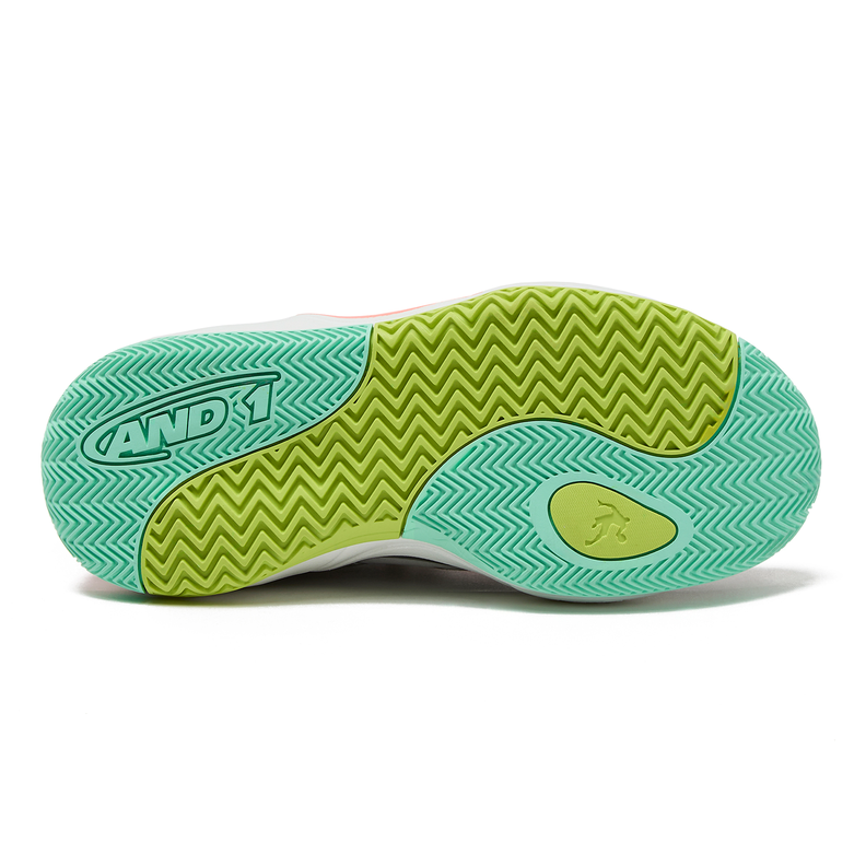 Zapatillas Niños And1 Cross Up Gris / Blanco-1