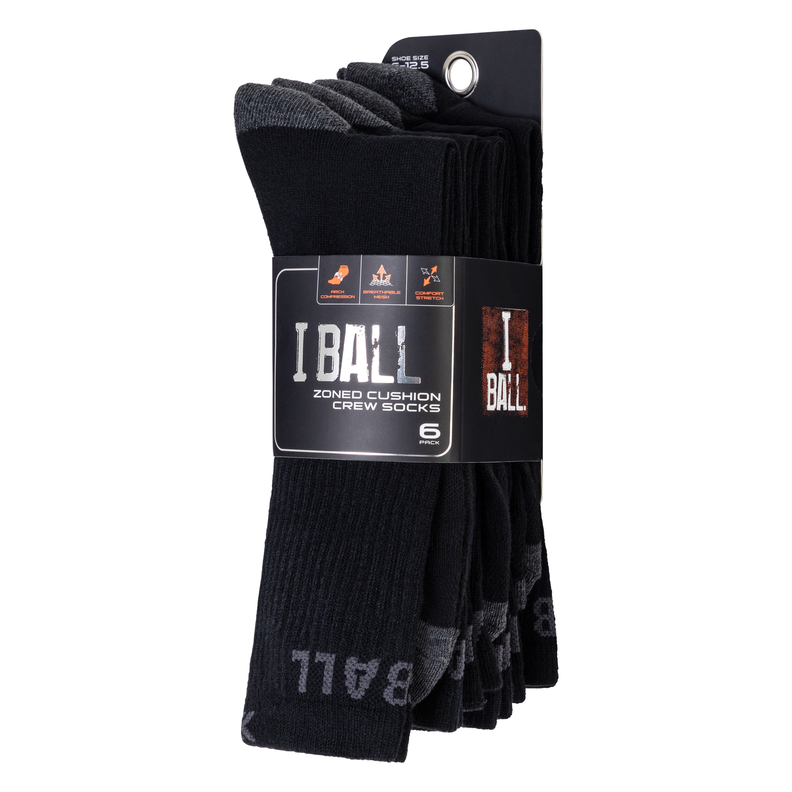 Pack 6 Pares Calcetines Largos Deportivos I Ball-1