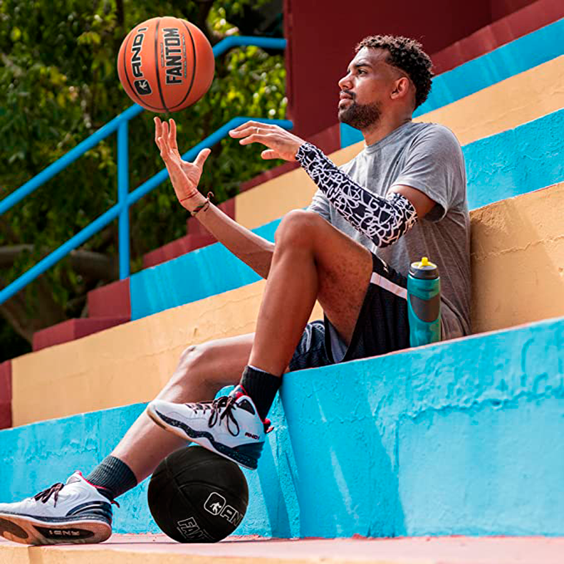 Balón And1 Fantom Street Basketball Negro-2