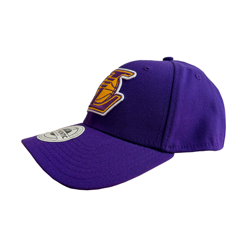 Gorra NBA Angeles Lakers Authentic Headwear Color Morado-1