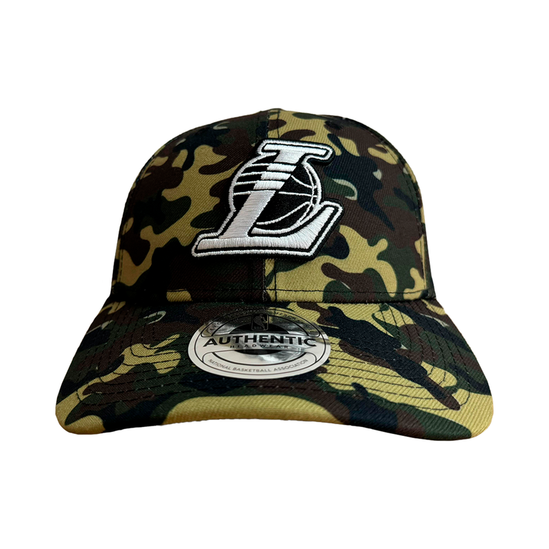 Gorra NBA Angeles Lakers Authentic Headwear Color Camuflaje-0