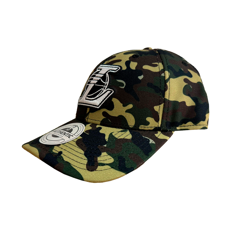 Gorra NBA Angeles Lakers Authentic Headwear Color Camuflaje-1