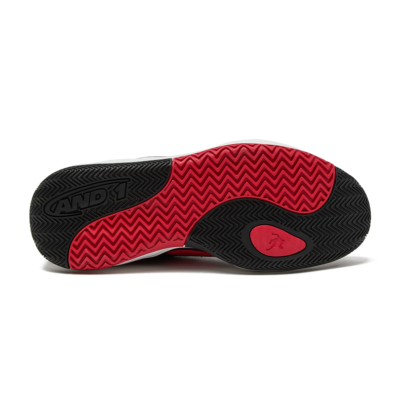 Zapatillas Adulto And1 Cross Up Negro / Rojo-1