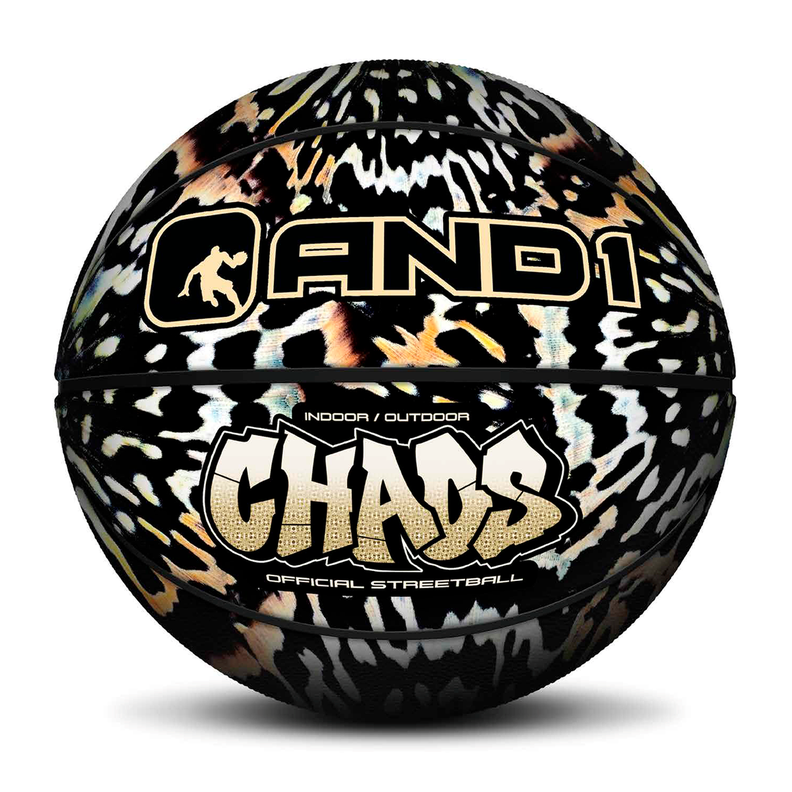 Balón And1 Chaos Animal Print Basketball Felino-0