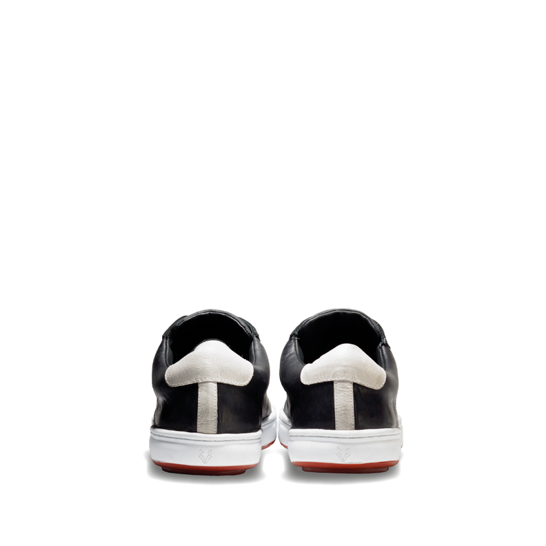 Zapatilla Cuero Hombre Vecchio - Negro-4