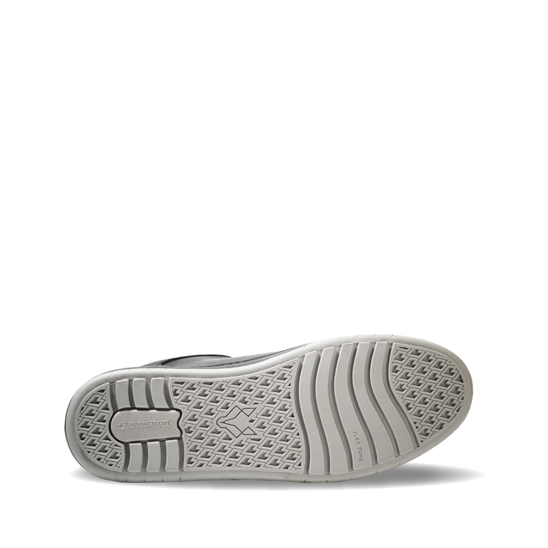 Zapatilla Cuero Hombre Vecchio - Negro/Verde-2