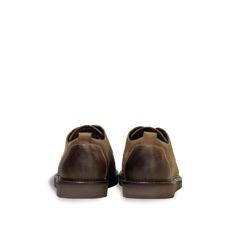 Zapato Cuero Hombre Cau Vang Light - Tabaco-3