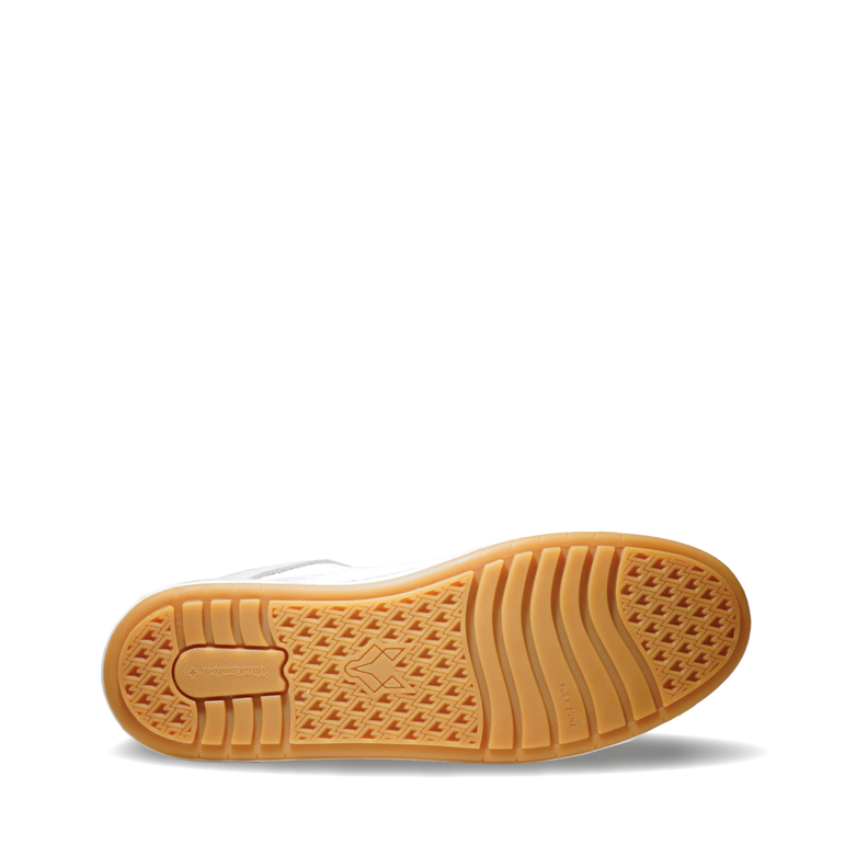 Zapatilla Cuero Hombre Vecchio - Blanco-2