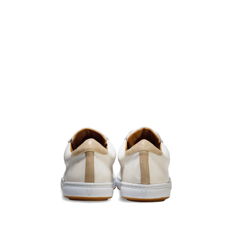 Zapatilla Cuero Hombre Vecchio - Blanco-3