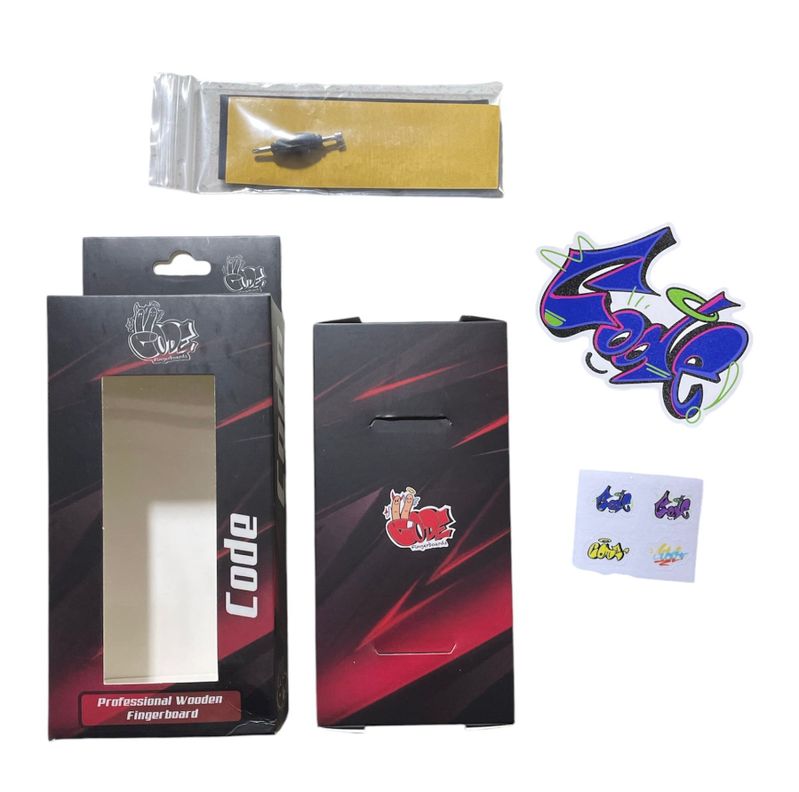 Code Fingerboard Pro 34 mm Graffiti-2