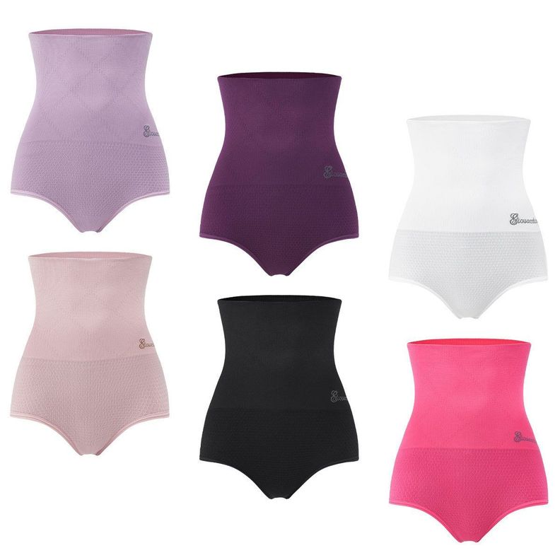 Pack de 6 Calzon Faja Reductor de Abdomen Levanta Gluteos Mujer -0