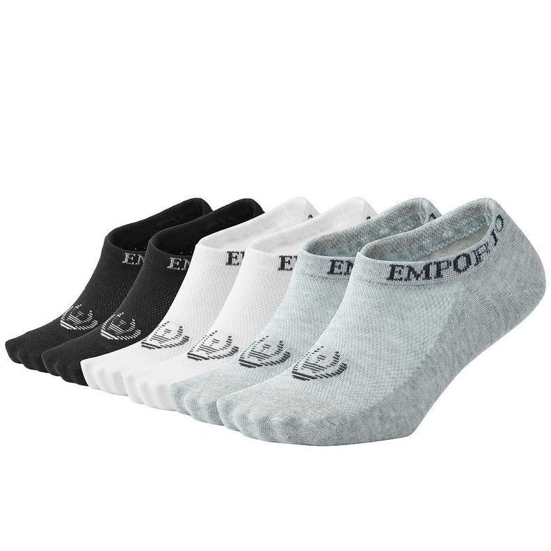Pack de 6 Calcetines Invisibles Deportivos Hombre-0