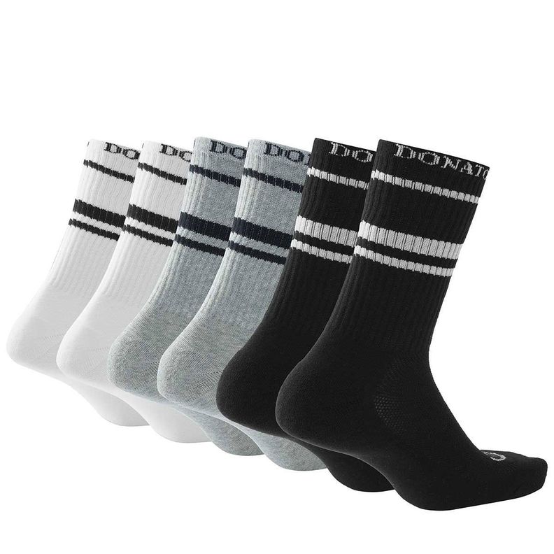 Pack de 6 Calcetines Largos Deportivos Hombre-1