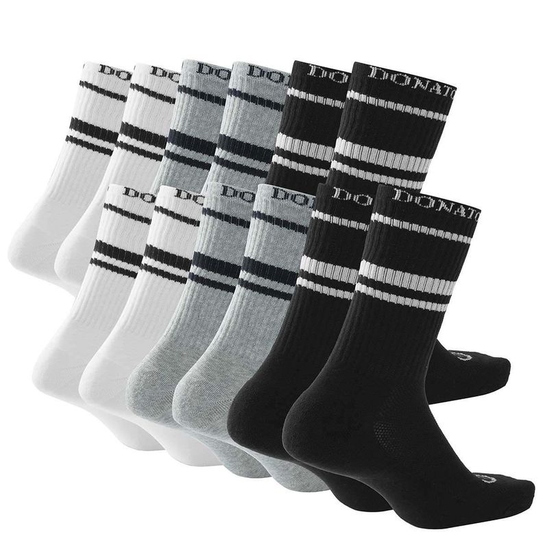 Pack de 12 Calcetines Largos Deportivos Hombre-0