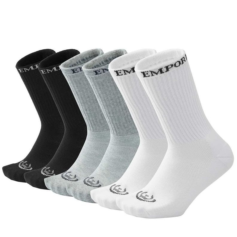 Pack de 6 Calcetines Largos Deportivos Hombre-0