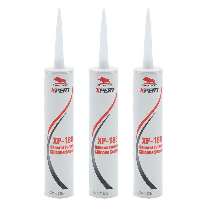 Pack de 3 Silicona Con Fungicida Neutra Para Baño Y Cocina 300ml-0