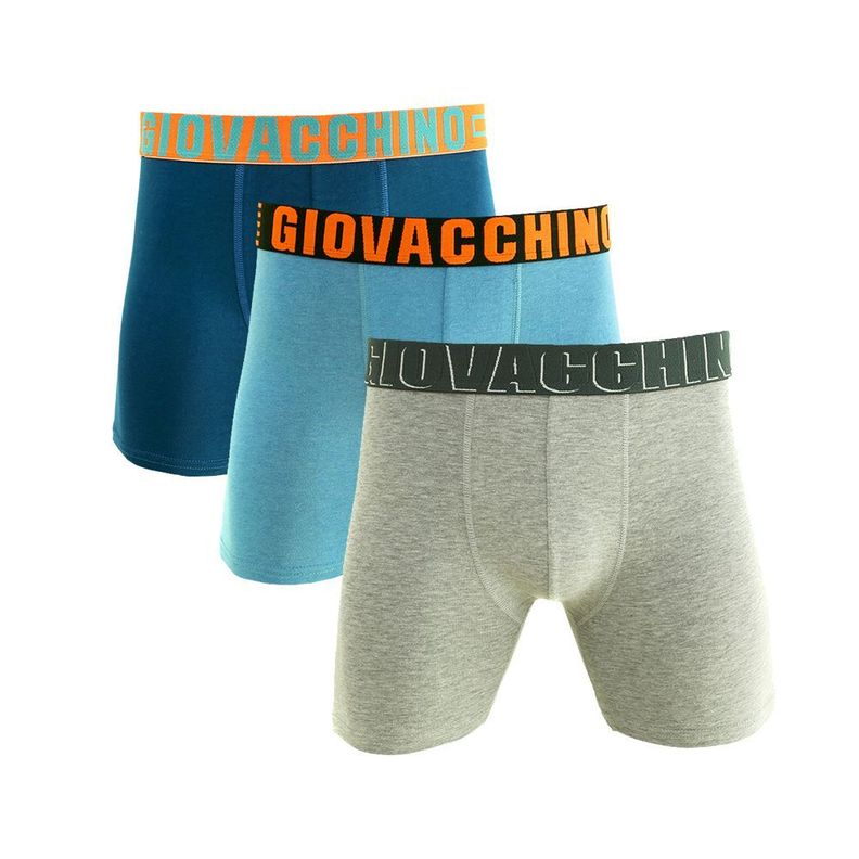 Boxer Medio Algodón - Hombre Pack 3 -1