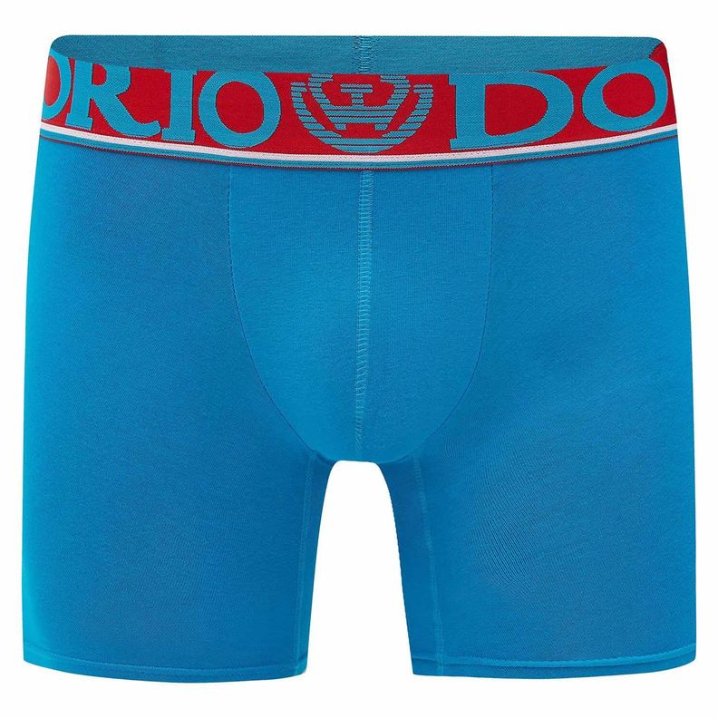 Pack De 6 - Boxer Medios Algodón Hombre + Bolso Regalo -2