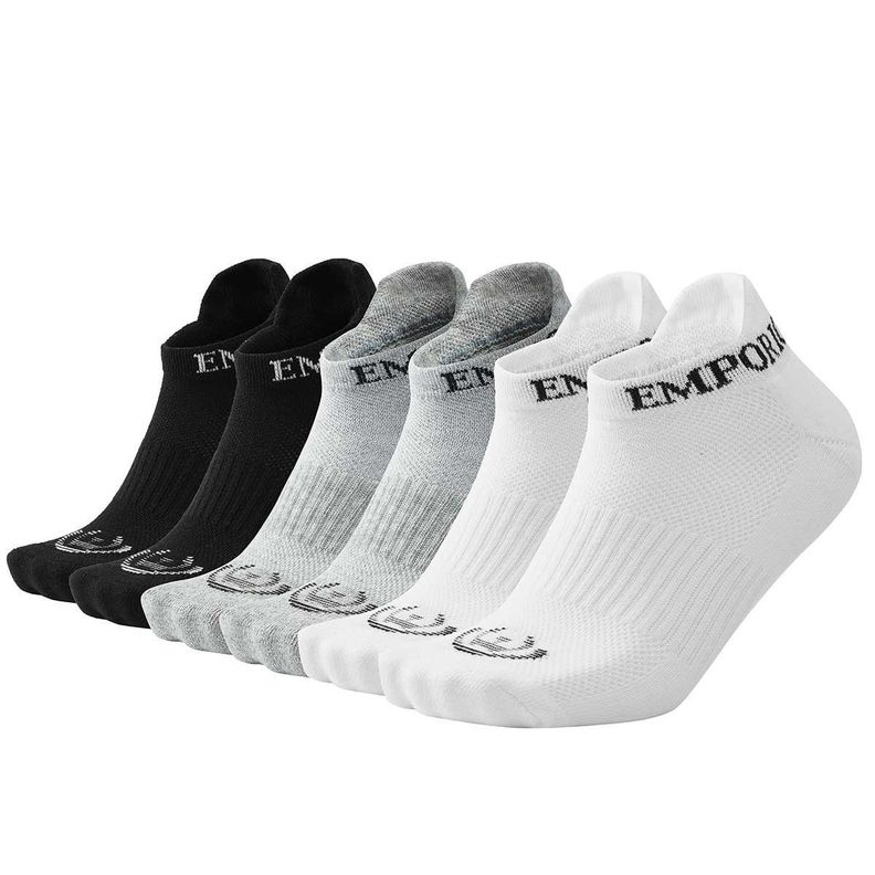 Pack de 6 Calcetines Tobilleros Deportivos Hombre-0