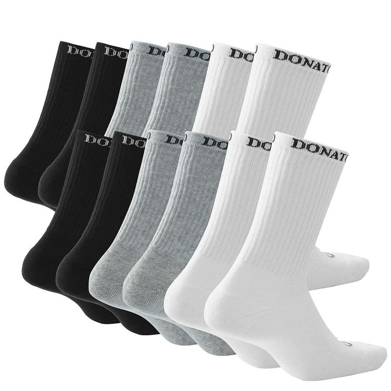 Pack de 12 Calcetines Largos Deportivos Hombre-1