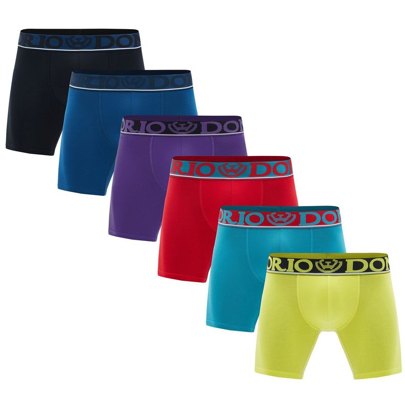 Pack 6 - Boxer Medio Algodon Hombre Giovacchino