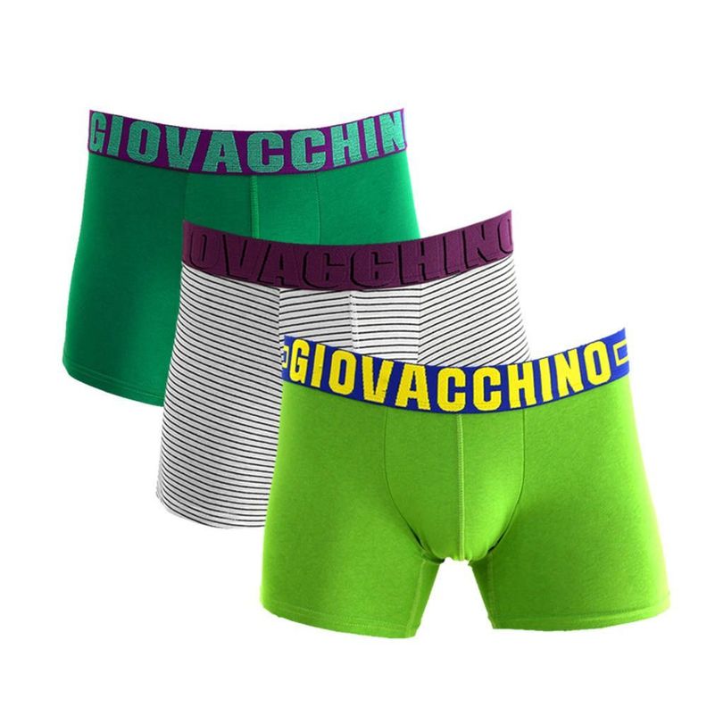Boxer Largo Hombre Algodón  - Pack 3 -1