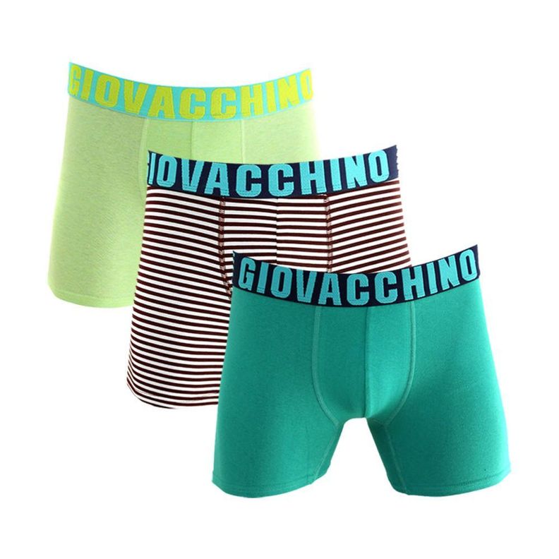 Boxer Medio Algodón Pack 3 - Hombre -0