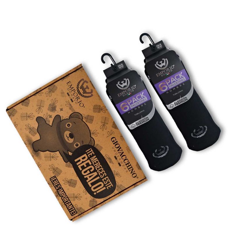 Pack de 12 Calcetines Tobilleros Deportivos Hombre-6