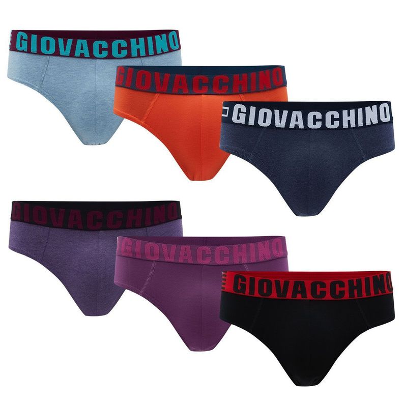 Pack de 6 slip Algodon Hombre-2