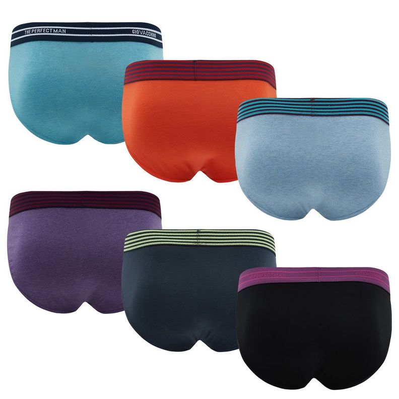 Pack de 6 slip Algodon Hombre-5