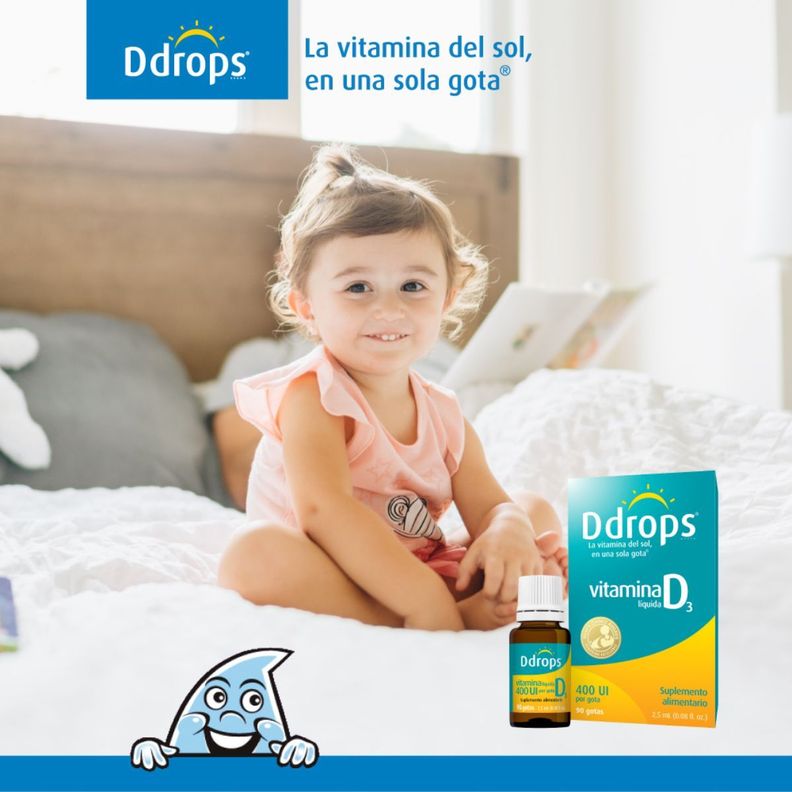 Vitamina D3 400UI en Gotas Ddrops-5
