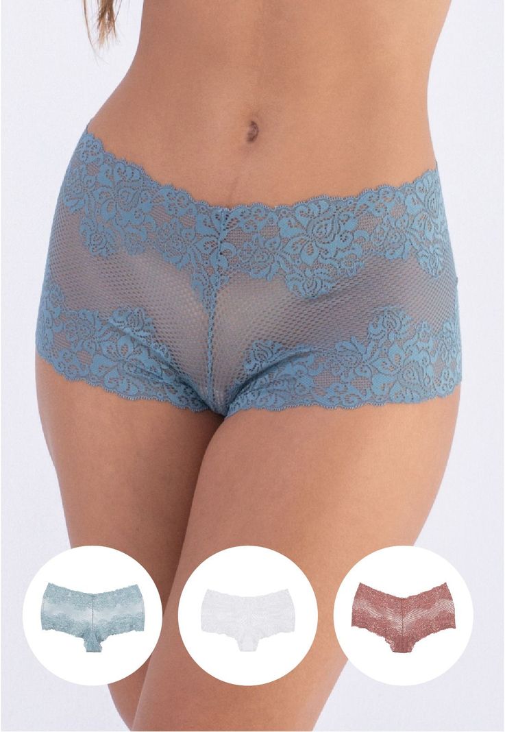 Tri Pack Pantaletas Encaje 2Rios-0
