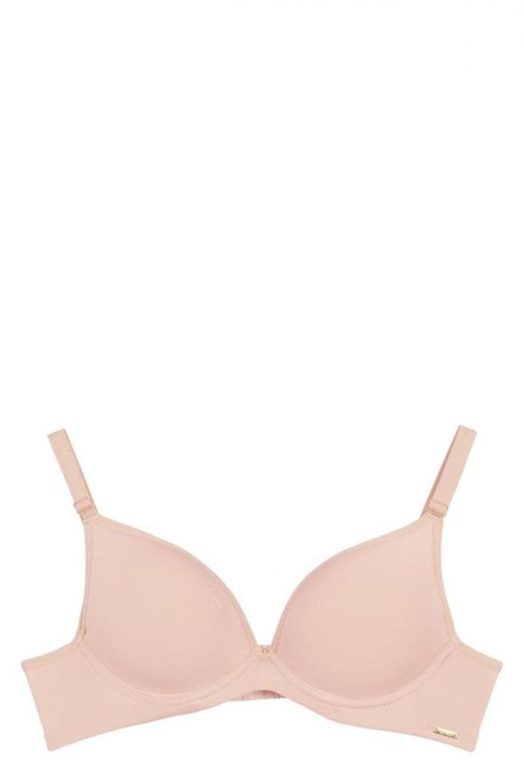 Sostén Liso Copa Push-Up Palo De Rosa 2Rios-2