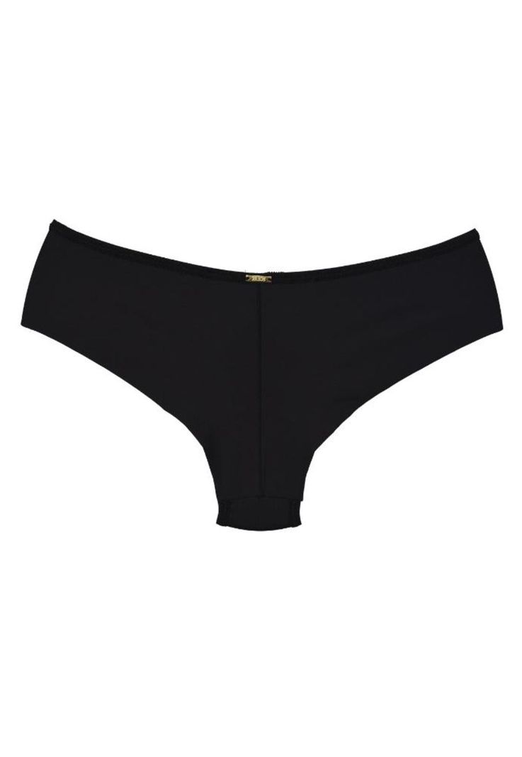 Calzón tanga sin marcas y encaje Negro 2Rios-1