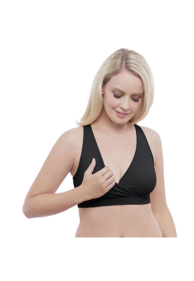 Sostén De Lactancia Para Dormir Negro Medela-0