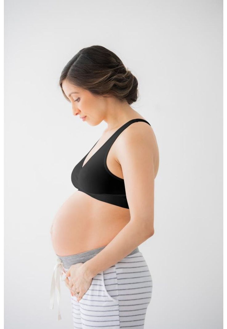 Sostén De Lactancia Para Dormir Negro Medela-2